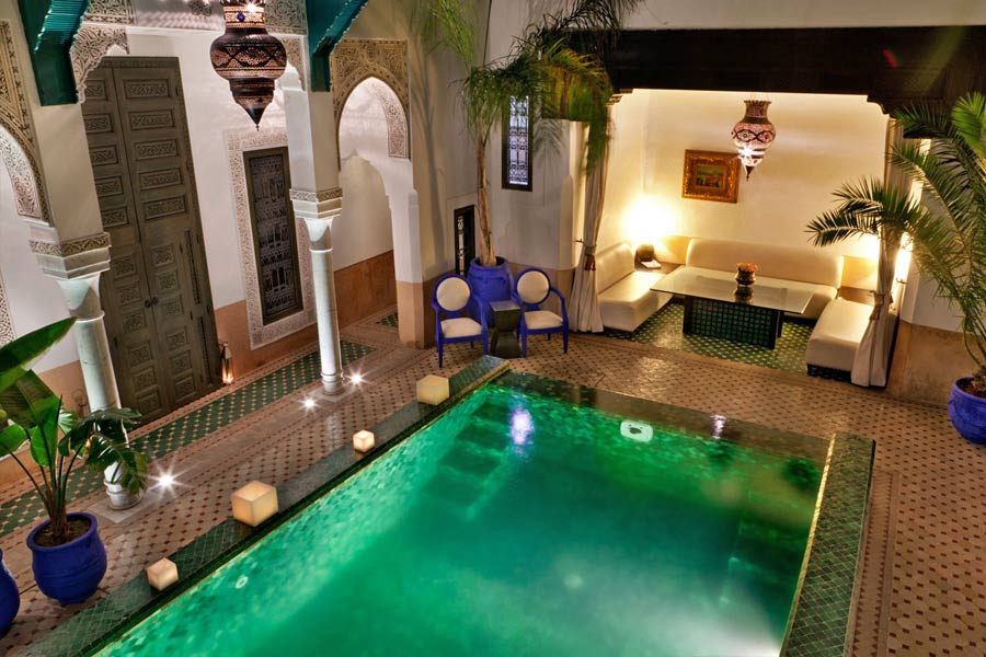 Book a stay in one of Marrakech's many beautiful riads, Morocco - photo courtesy of www.riadfarnatchi.com