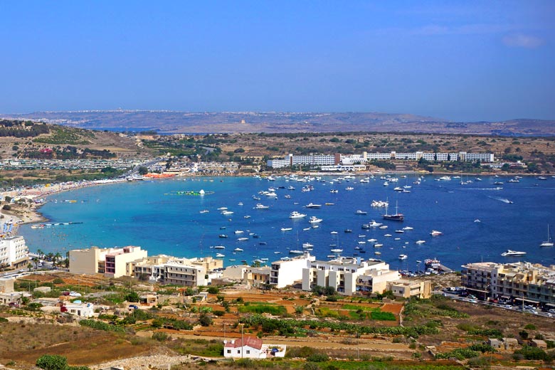 Mellieha Bay, Malta © Viewingmalta.com